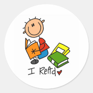 Sticker Rond J'ai lu
