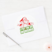 STICKER ROND J'AI MIS LE HO EN HOMO (Enveloppe)