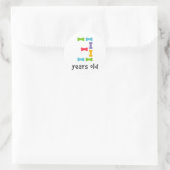 Sticker Rond J'ai trois ans (Sac)