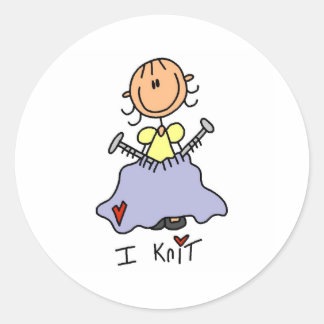 Sticker Rond J'ai trouvé