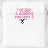 Sticker Rond J'ai un bon pour ça (Sac)