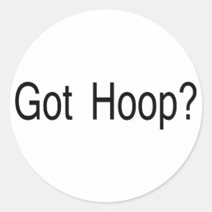 Sticker Rond J'ai un trou