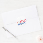 Sticker Rond J'AI VOTÉ Aujourd'Hui ! (Enveloppe)