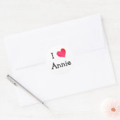 Sticker Rond J'aime Annie (Enveloppe)