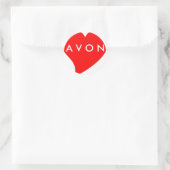 Sticker Rond J'aime AVON (Sac)