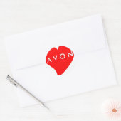 Sticker Rond J'aime AVON (Enveloppe)