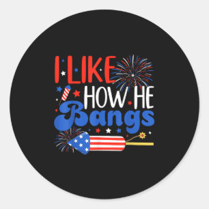 Sticker Rond J'Aime Comment Il Soulage Couples Usa Correspondan