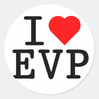 Sticker Rond J'aime EVP