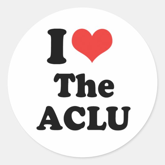 Sticker Rond J'AIME L'ACLU - .png (Devant)