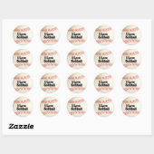STICKER ROND J'AIME LE SOFTBALL-STICKER (Feuille)