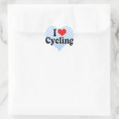 Sticker Rond J'Aime Le Vélo (Sac)