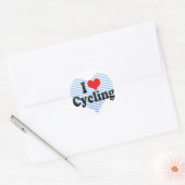 Sticker Rond J'Aime Le Vélo (Enveloppe)