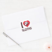 Sticker Rond J'aime les fentes (Enveloppe)