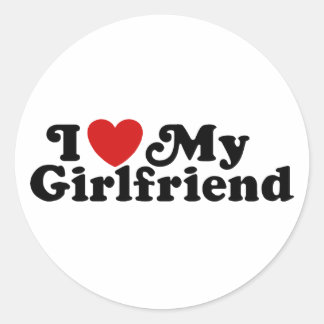 Sticker Rond J'Aime Ma Fille