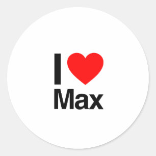 Sticker Rond j'aime max