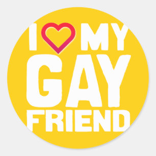 Sticker Rond J'AIME MON AMI GAY - -.png