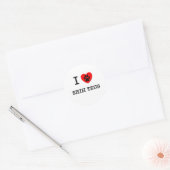 STICKER ROND J'AIME MON CHIH TZUS (Enveloppe)