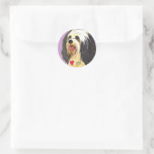 Sticker Rond J'aime mon Havanais (Sac)