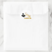 Sticker Rond J'aime mon Jarhead 4 (Sac)
