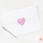 Sticker Rond J'Aime Mon Mari (Enveloppe)