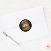 Sticker Rond J'aime Paris (Enveloppe)