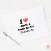 Sticker Rond J'AIME RUTH BADER GINSBURG.png (Enveloppe)