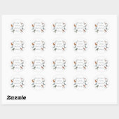 Sticker Rond J'Aime Vraiment Les Oiseaux OK T-Shirt Birdwatcher (Feuille)