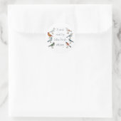 Sticker Rond J'Aime Vraiment Les Oiseaux OK T-Shirt Birdwatcher (Sac)