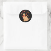 Sticker Rond J'Aimerais Qu'Il Soit Hotter Funny Novelty 32 (Sac)