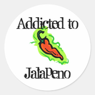 Sticker Rond Jalapenos
