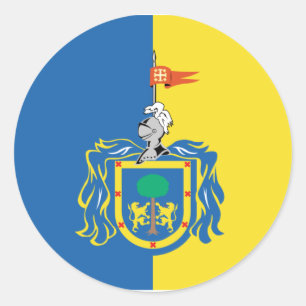 Sticker Rond Jalisco, Mexique