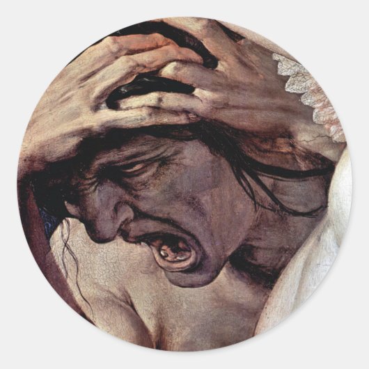 Sticker Rond Jalousie (Devant)