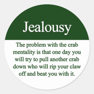 Sticker Rond Jalousie