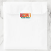Sticker Rond Jamaïque (Sac)