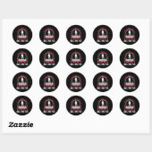 Sticker Rond Jamais Mess Metal Détecter Connaître Lieu Aucun Tr (Feuille)