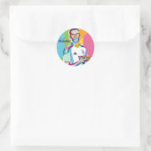 Sticker Rond Jamal Musiala Wpap Pop Art (Sac)