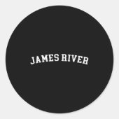 Sticker Rond James (Devant)