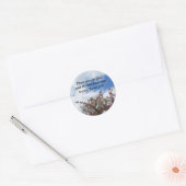 Sticker Rond James 4:8 (Enveloppe)