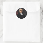 Sticker Rond James Madison (Sac)