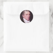 Sticker Rond James Monroe (Sac)