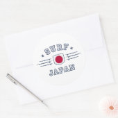 Sticker Rond Japon (Enveloppe)