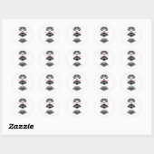 Sticker Rond Japon fans Thunder_Cove (Feuille)