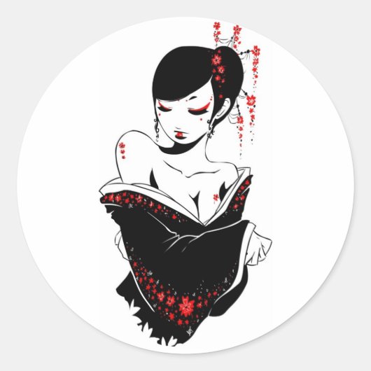 Sticker Rond _japonais (Devant)