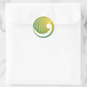 Sticker Rond Japonais (Sac)