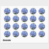 Sticker Rond japonaise (Feuille)