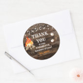 Sticker Rond Jardin Bonfire (Enveloppe)