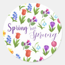 Jardin de fleurs Le printemps est arrivé
