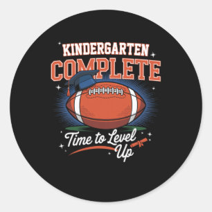 Sticker Rond Jardin D'Enfants Temps Complet Pour Augmenter Le N