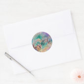 STICKER ROND JARDIN DES OMBRES PERDUES - MONOGRAM (Enveloppe)