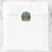 STICKER ROND JARDIN NAN LIANG (Sac)